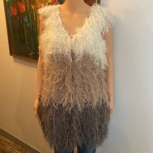 NWT Faux‎ Fur Vest One Size